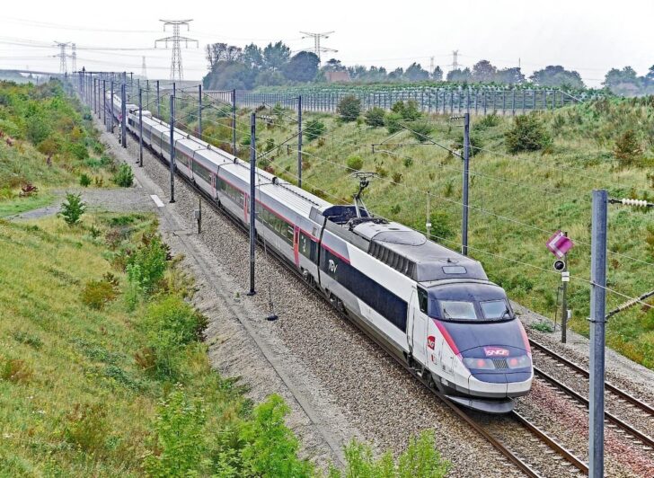 フランスの列車